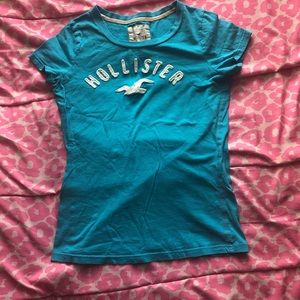 Blue round neck t-shirt, worn a few times.